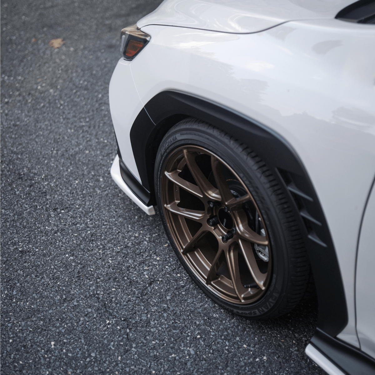 JDMuscle [22-26 WRX] Spec STI Aero Combo  | M6Y Ceramic White