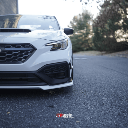 JDMuscle [22-26 WRX] Canards V1 - ABS / Paint Matched / Gloss Black *CLEARANCE*NO RETURNS*