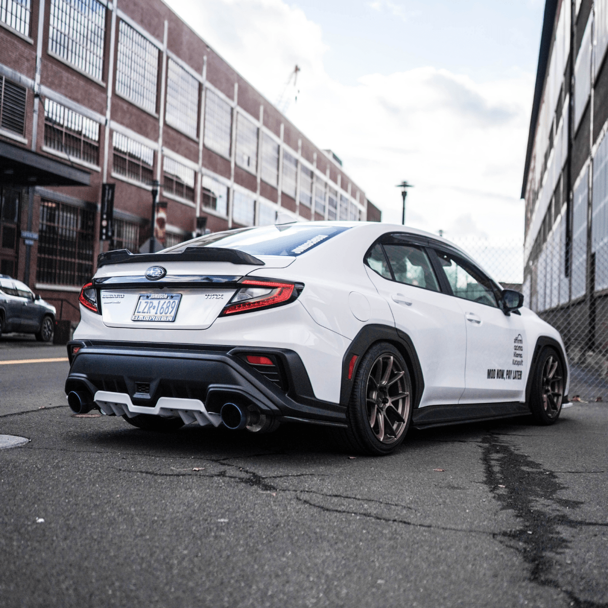 JDMuscle [22-26 WRX] Carbon Fiber Duck Bill OEM/STI Style *Clearance* No Returns*