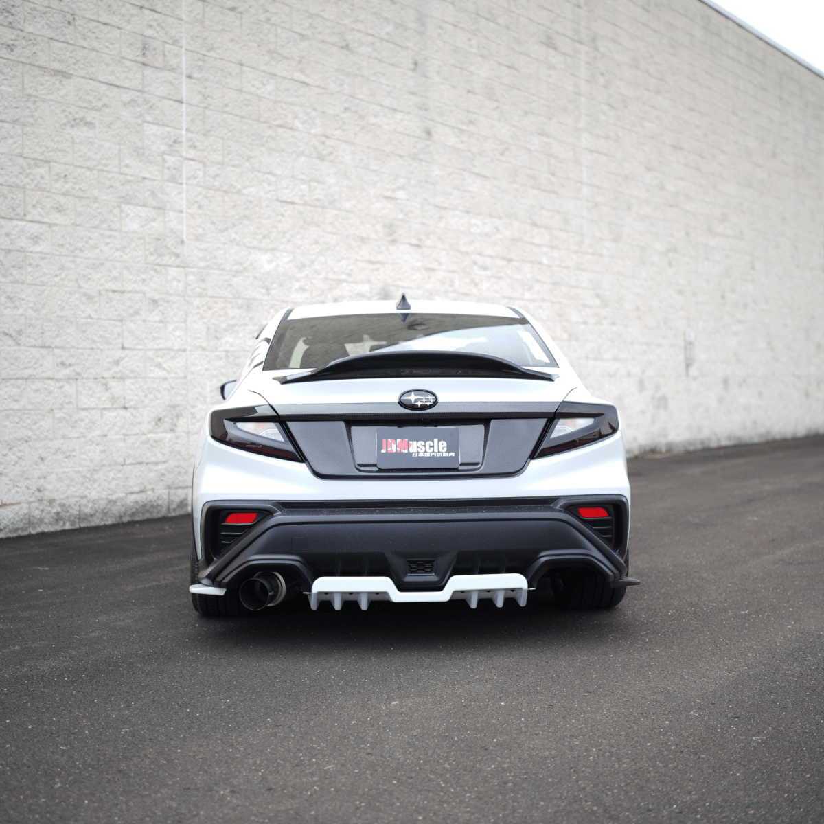 JDMuscle [22-26 WRX] Carbon Fiber Duck Bill V4