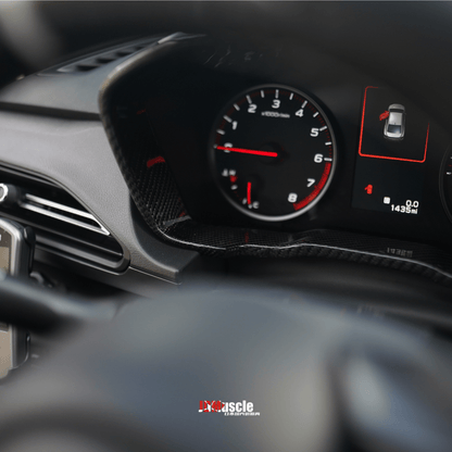 JDMuscle [22-26 WRX] Carbon Fiber Gauge Cluster Trim Replacement *CLEARANCE*NO RETURNS*
