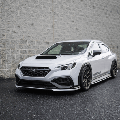 JDMuscle [22-26 WRX] OE+ Style Carbon Fiber Hood Scoop