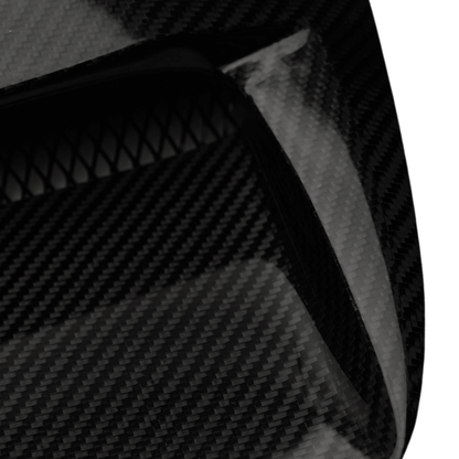 JDMuscle [22-26 WRX] Carbon Fiber Hood Scoop - Rally Style