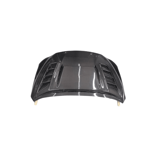 JDMuscle [22-26 WRX] Carbon Fiber Hood V2