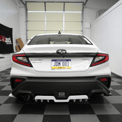 JDMuscle [22-26 WRX] Carbon Fiber Trunk Garnish Trim Cover