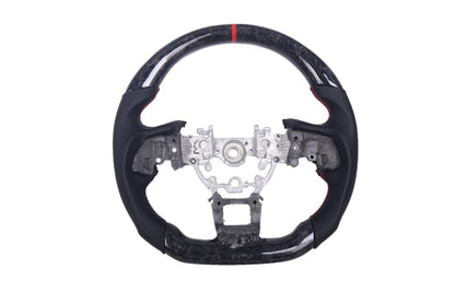 JDMuscle [22-26 WRX] Carbon-Pro Series Steering Wheel compatible w/ MT & CVT