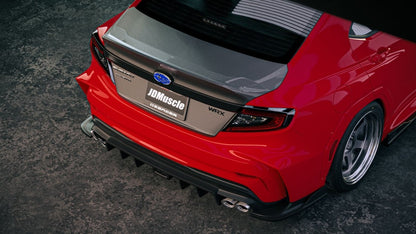 JDMuscle [22-26 WRX] Evolution Rear Bumper *Special Order*No Cancellation*