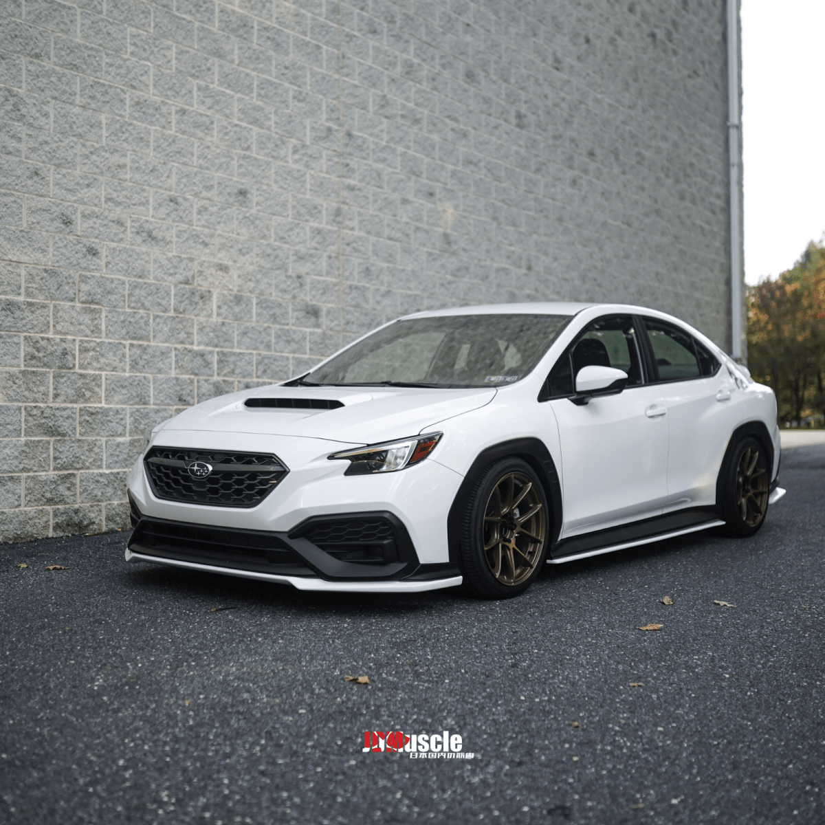 JDMuscle [22-26 WRX] Spec STI Front Lip | Paint Matched or ABS