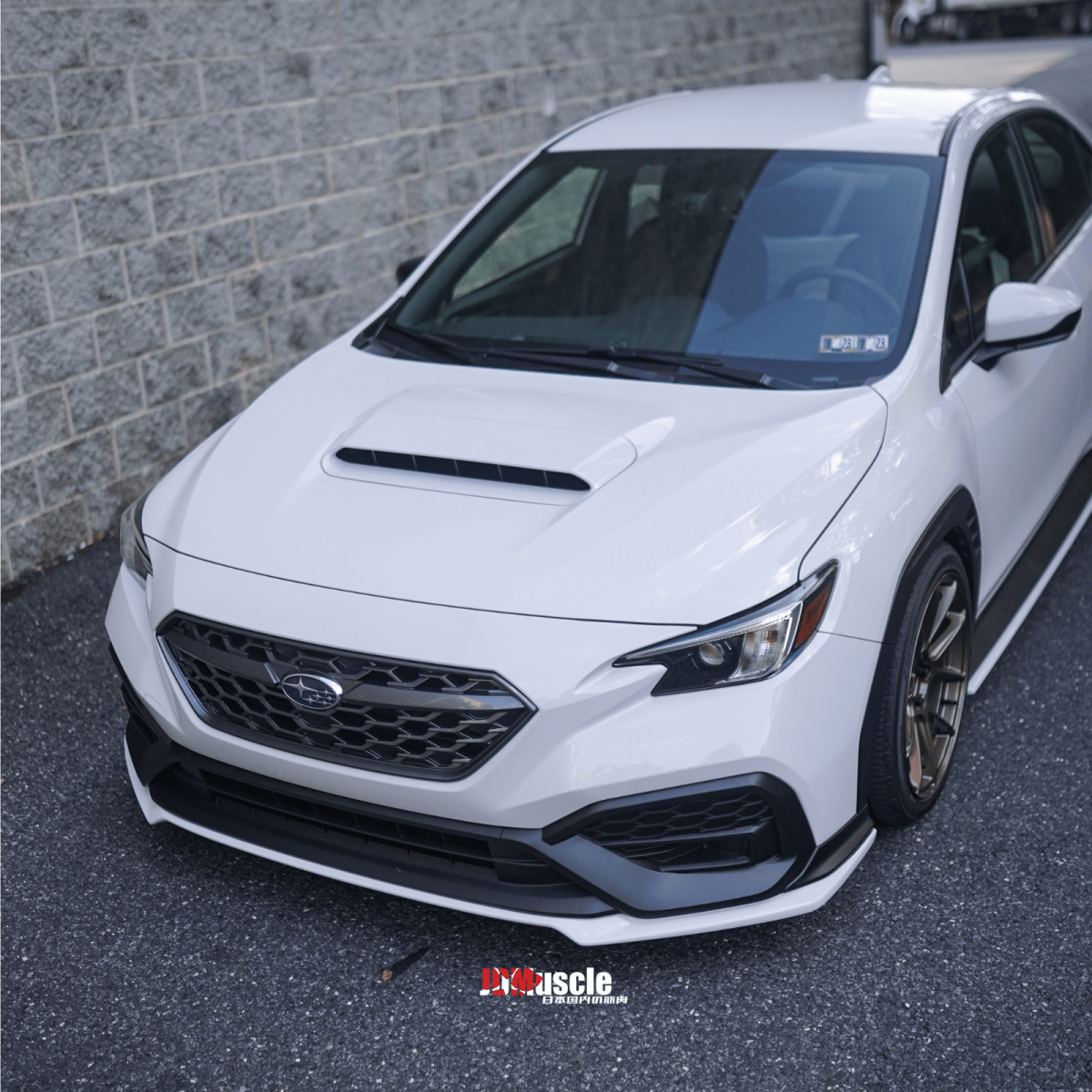JDMuscle [22-26 WRX] Spec STI Front Lip | Paint Matched or ABS