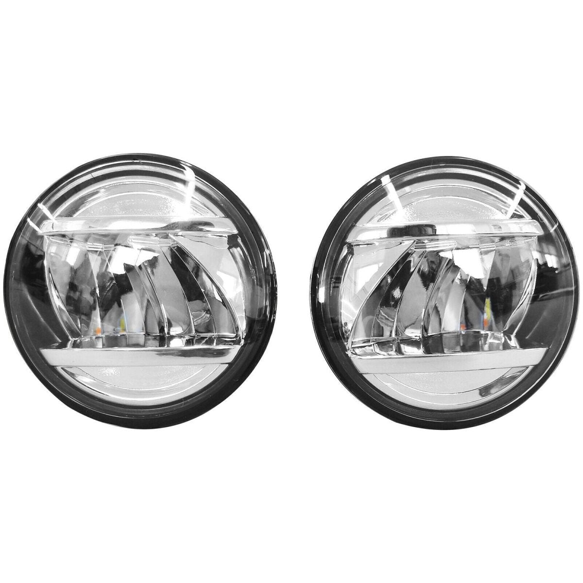 JDMuscle [22-26 WRX] JDM Style Fog Light Bezel w/ DRL and Turn