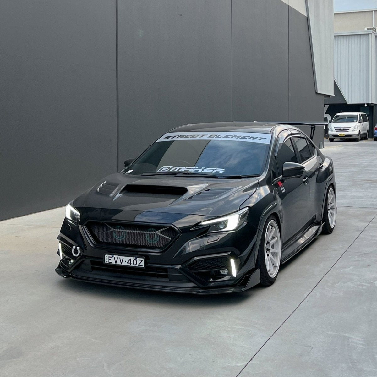 JDMuscle [22-26 WRX] JDM Style Fog Light Bezel w/ DRL and Turn