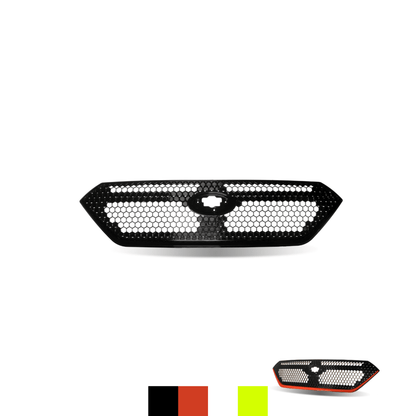JDMuscle [22-26 WRX] OEM Style Sport Grille w/ Integrated Emblem Mount and Optional Painted Stripe
