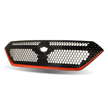 JDMuscle [22-26 WRX] OEM Style Sport Grille w/ Integrated Emblem Mount and Optional Painted Stripe