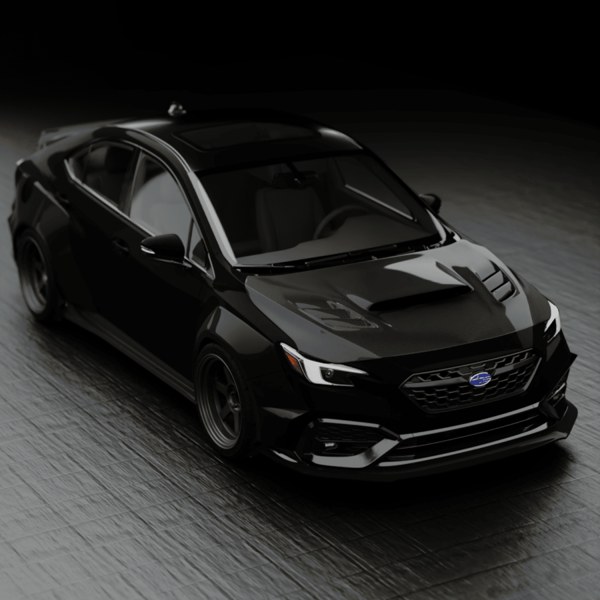 JDMuscle [22-26 WRX] Over-Fender Wide Body Kit | JDM-WRX22-WB-OF