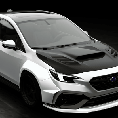 JDMuscle [22-26 WRX] Over-Fender Wide Body Kit | JDM-WRX22-WB-OF