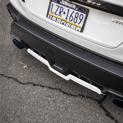 JDMuscle [22-26 WRX] Rear Diffuser V1 | Paint Matched / Gloss Black / Cherry Red
