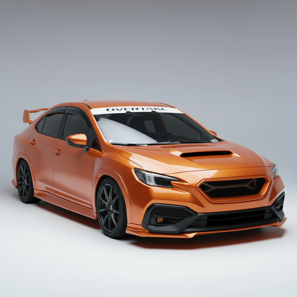 JDMuscle [22-26 WRX] Spec STI Front Lip | Paint Matched or ABS
