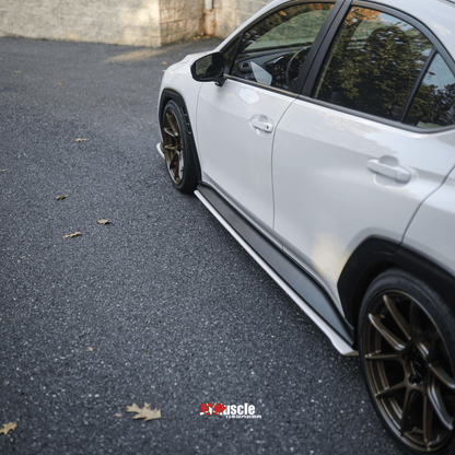 JDMuscle [22-26 WRX] Spec STI Side Skirts | Paint Matched or ABS