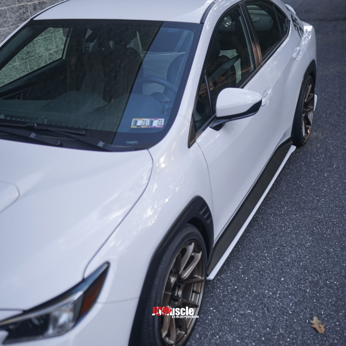 JDMuscle [22-26 WRX] Spec STI Side Skirts | Paint Matched or ABS