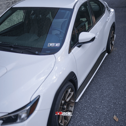 JDMuscle [22-26 WRX] Spec STI Side Skirts | Paint Matched or ABS