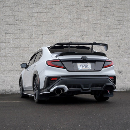 JDMuscle [22-26 WRX] STI Style Swan Neck Spoiler | Paint Matched / Carbon Fiber