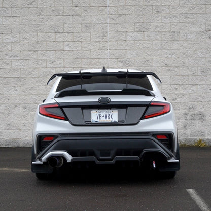 JDMuscle [22-26 WRX] STI Style Swan Neck Spoiler | Paint Matched / Carbon Fiber