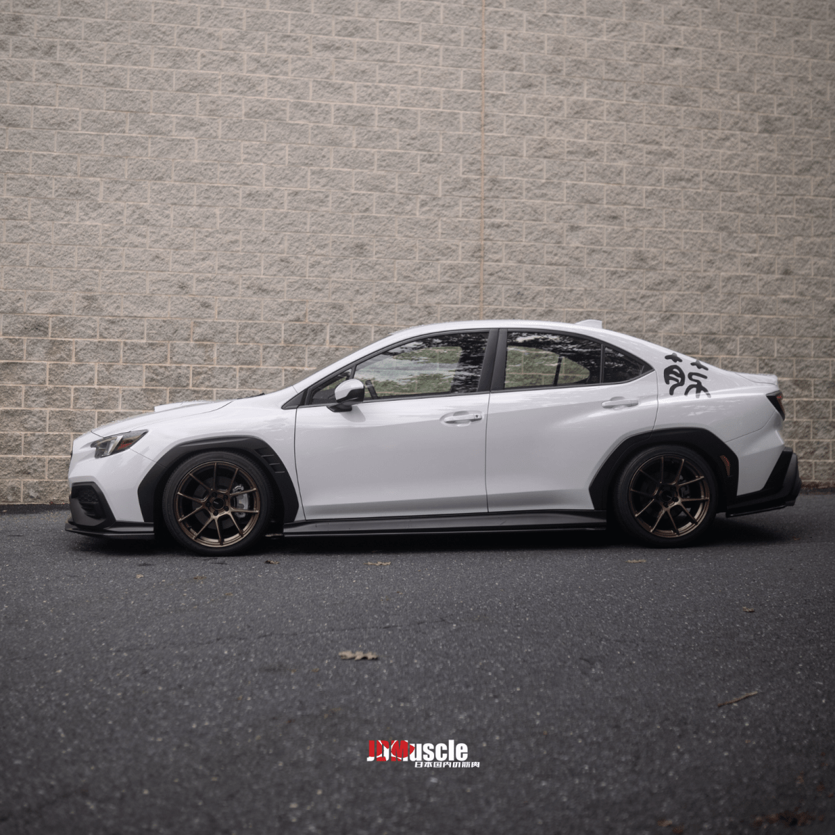 JDMuscle [22-26 WRX] Tanso Carbon Fiber Aero Combo OE+ Style
