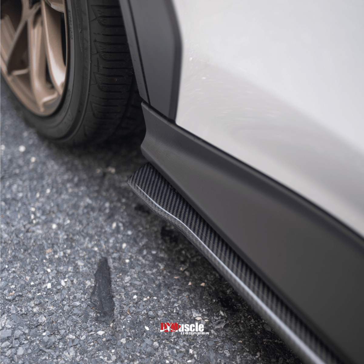 JDMuscle [22-26 WRX] Tanso Carbon Fiber Aero Combo OE+ Style
