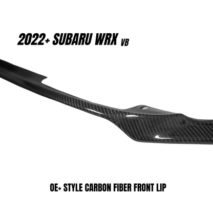 JDMuscle [22-26 WRX] Tanso Carbon Fiber Aero Combo OE+ Style