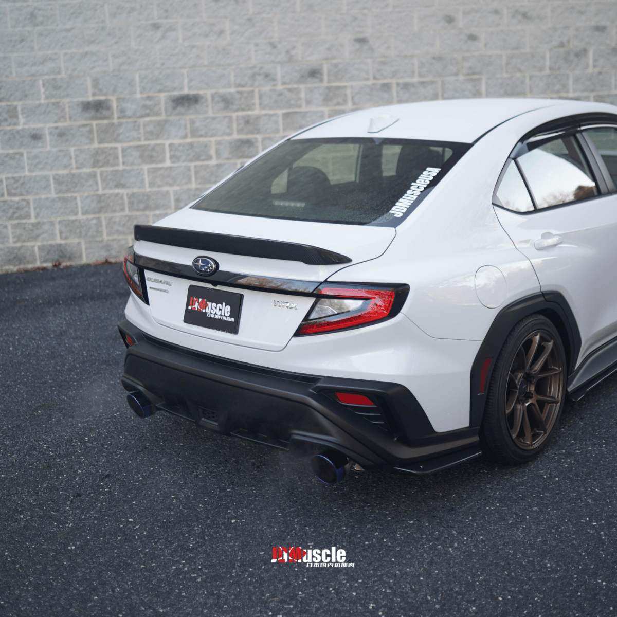 JDMuscle [22-26 WRX] Carbon Fiber Duck Bill V1