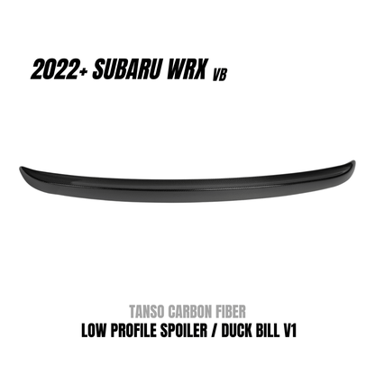 JDMuscle [22-26 WRX] Carbon Fiber Duck Bill V1