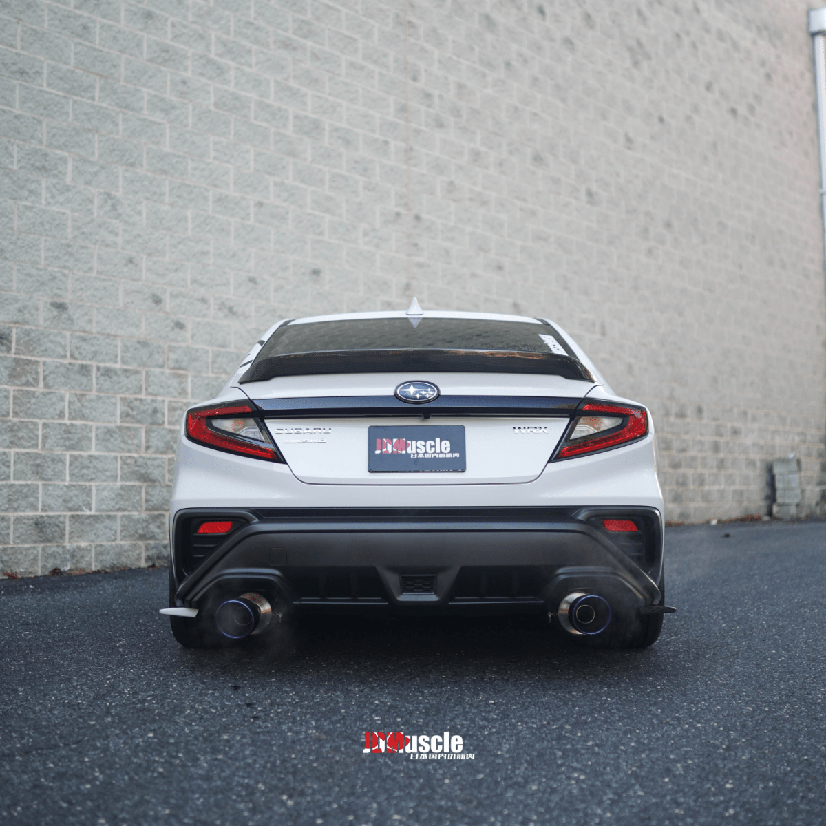 JDMuscle [22-26 WRX] Carbon Fiber Duck Bill V1