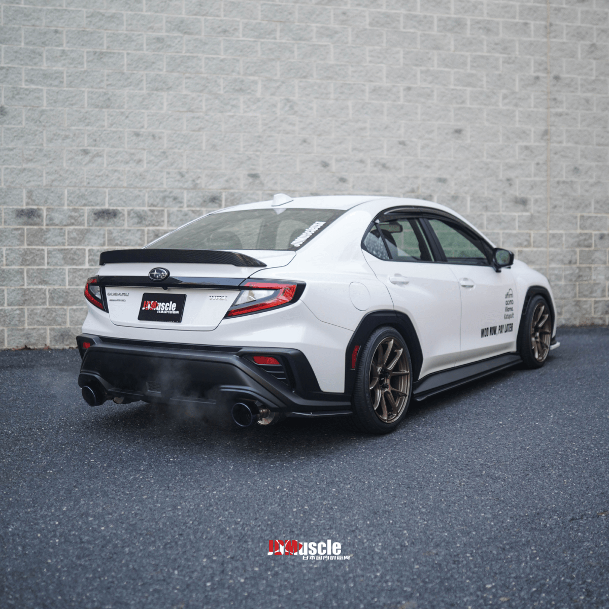 JDMuscle [22-26 WRX] Carbon Fiber Duck Bill V1