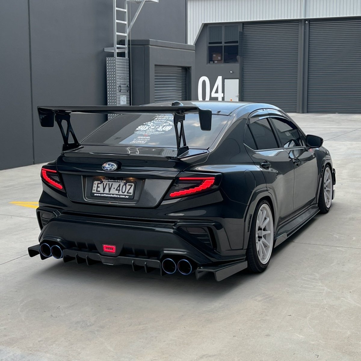 JDMuscle [22-26 WRX] Tanso Carbon Fiber V2 Side Skirts