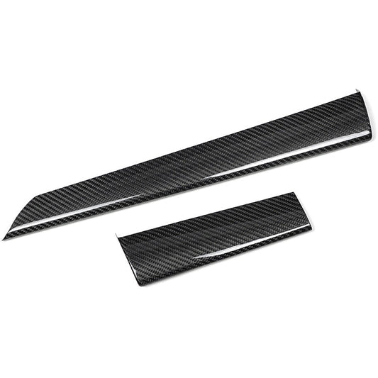 JDMuscle [22-26 WRX] Tanso Pre-preg Carbon Fiber Driver & Passenger Dash Trim Covers 2 PC | JDM-WRX22-530+531