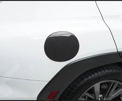 JDMuscle [22-26 WRX] Tanso Pre-preg Carbon Fiber Fuel Door Cover