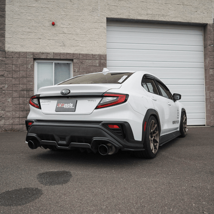 JDMuscle [22-26 WRX] V1 Carbon Fiber Rear Diffuser