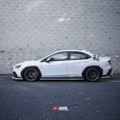 JDMuscle [22-26 WRX] V1 Roof Spoiler-Paint Matched/Gloss Black