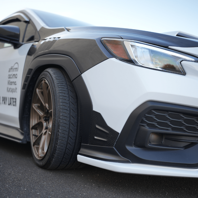 JDMuscle [22-26 WRX] V3 Carbon Fiber Canards