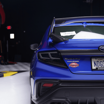 JDMuscle [22-26 WRX] VA STI Style Final Edition Vacuum-fused Carbon Fiber Spoiler