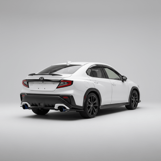 JDMuscle [22-26 WRX] Vacumm-Infused V6 Carbon Fiber Duck Bill Spoiler*Clearance*No Returns*