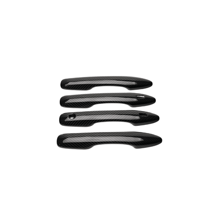 JDMuscle [23-24 GR Corolla, 19+ Hatch] Carbon Fiber Door Handle Covers (4PC)