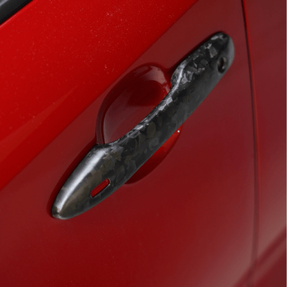 JDMuscle [23-24 GR Corolla, 19+ Hatch] Carbon Fiber Door Handle Covers (4PC)