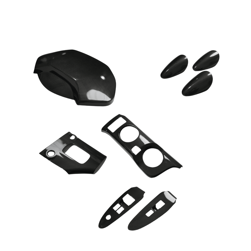 JDMuscle [23-26 Nissan Z] Pre-Preg Carbon Fiber Interior Dress Up Covers
