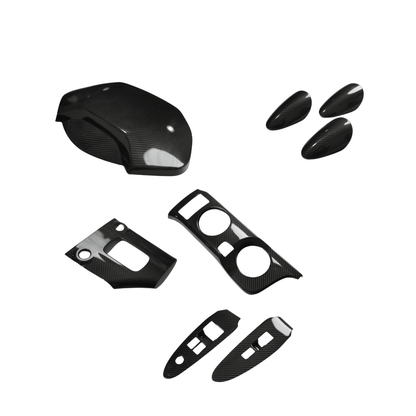 JDMuscle [23-26 Nissan Z] Pre-Preg Carbon Fiber Interior Dress Up Covers