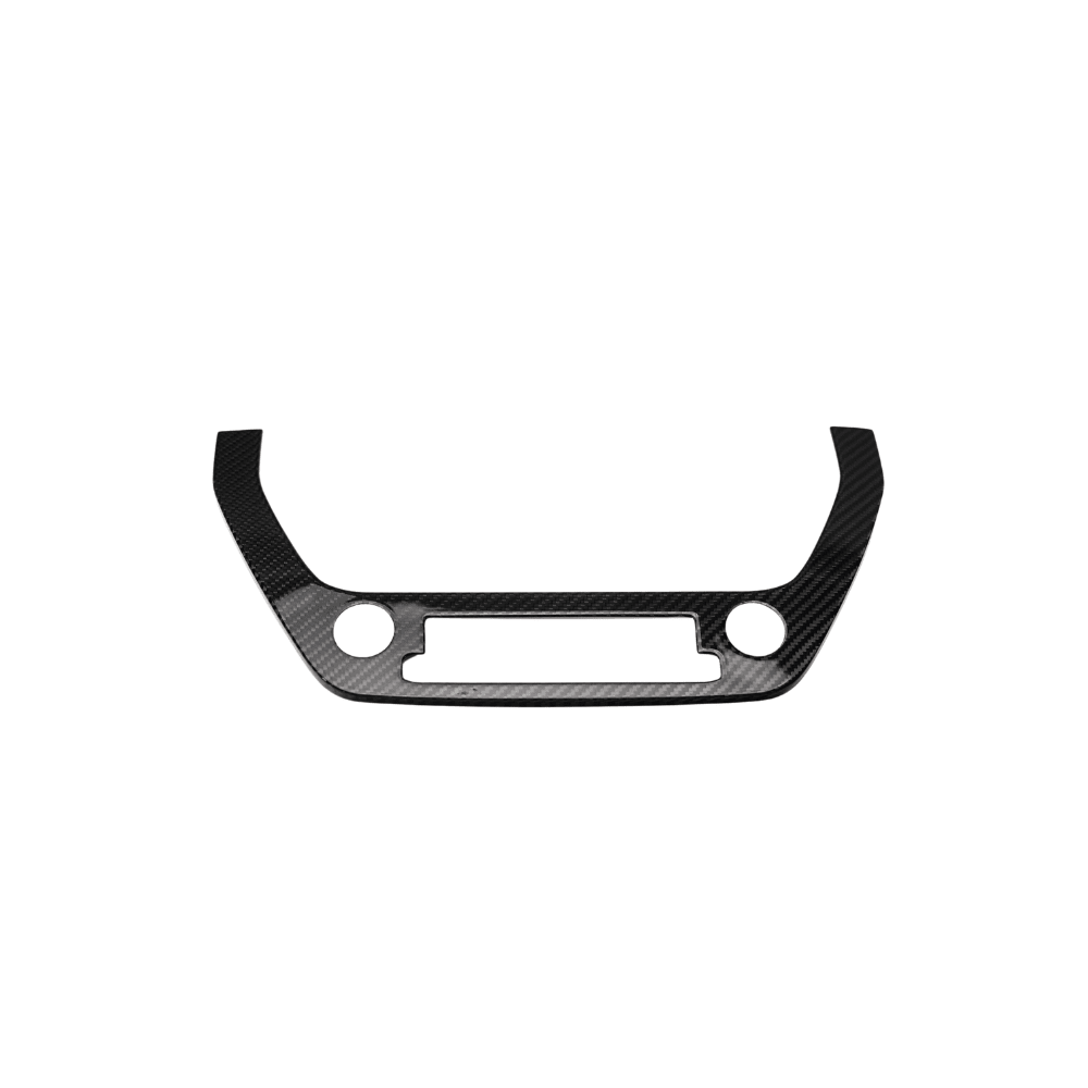 JDMuscle [23-25* Toyota GR Corolla] Carbon Fiber Center AC Knob Panel Cover