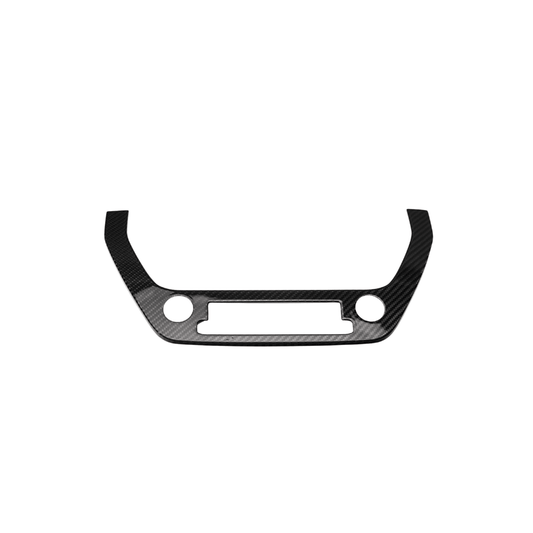JDMuscle [23-25* Toyota GR Corolla] Carbon Fiber Center AC Knob Panel Cover