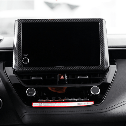 JDMuscle [23-26 GR Corolla] Carbon Fiber Screen Bezel Cover