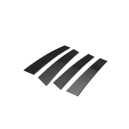 JDMuscle 23-26 Toyota GR Corolla Carbon Fiber Exterior B-Pillar Covers (4PC)