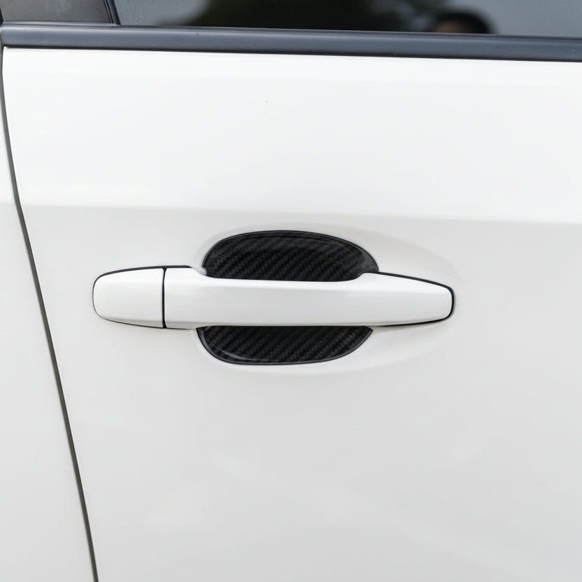 JDMuscle [15-21 WRX/STI] Pre-preg Carbon Fiber Door Bowl Inserts *Clearance*No Returns*